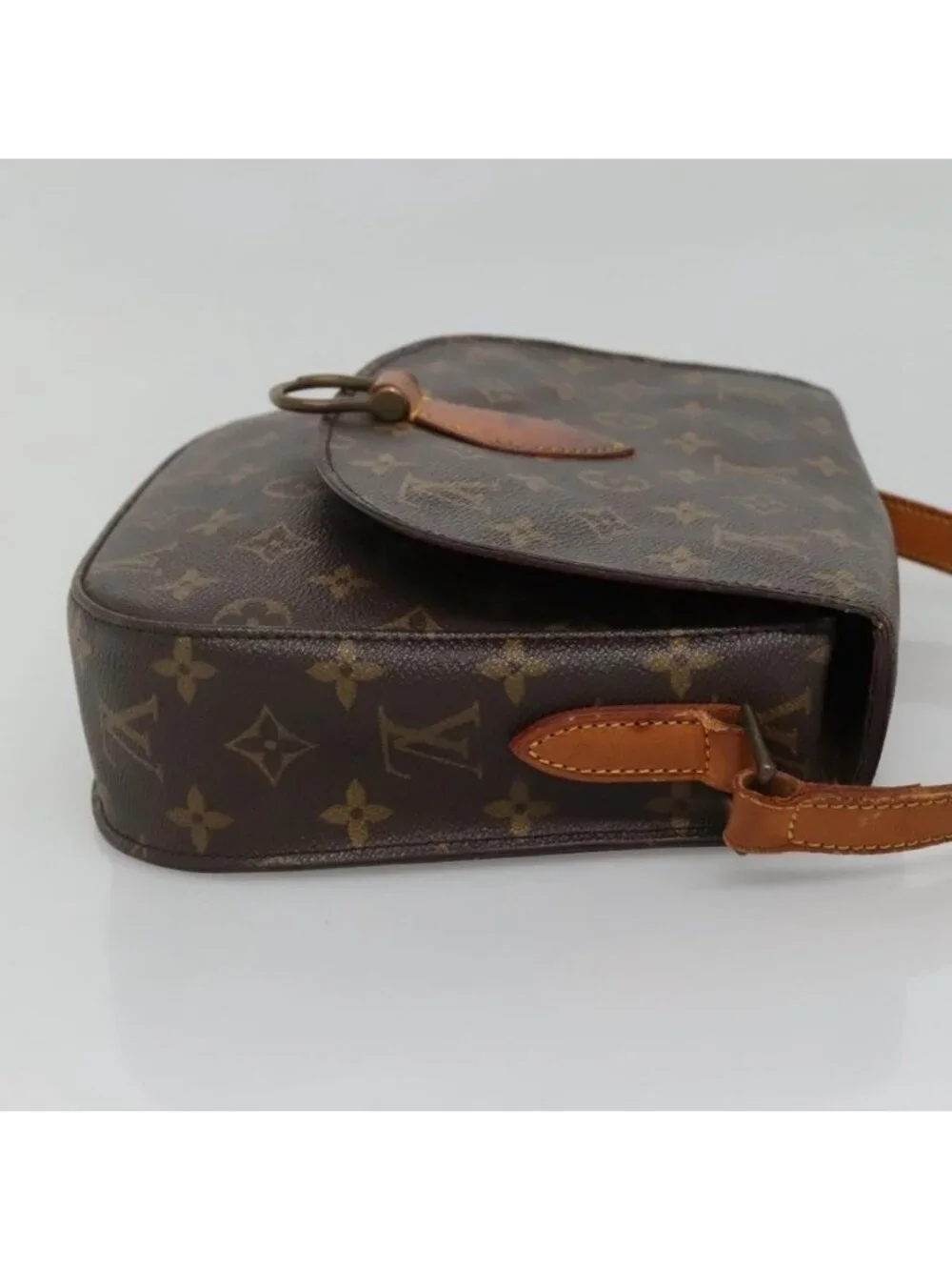 Authentic LOUIS VUITTON Monogram Saint Cloud GM Shoulder Bag M51242 LV